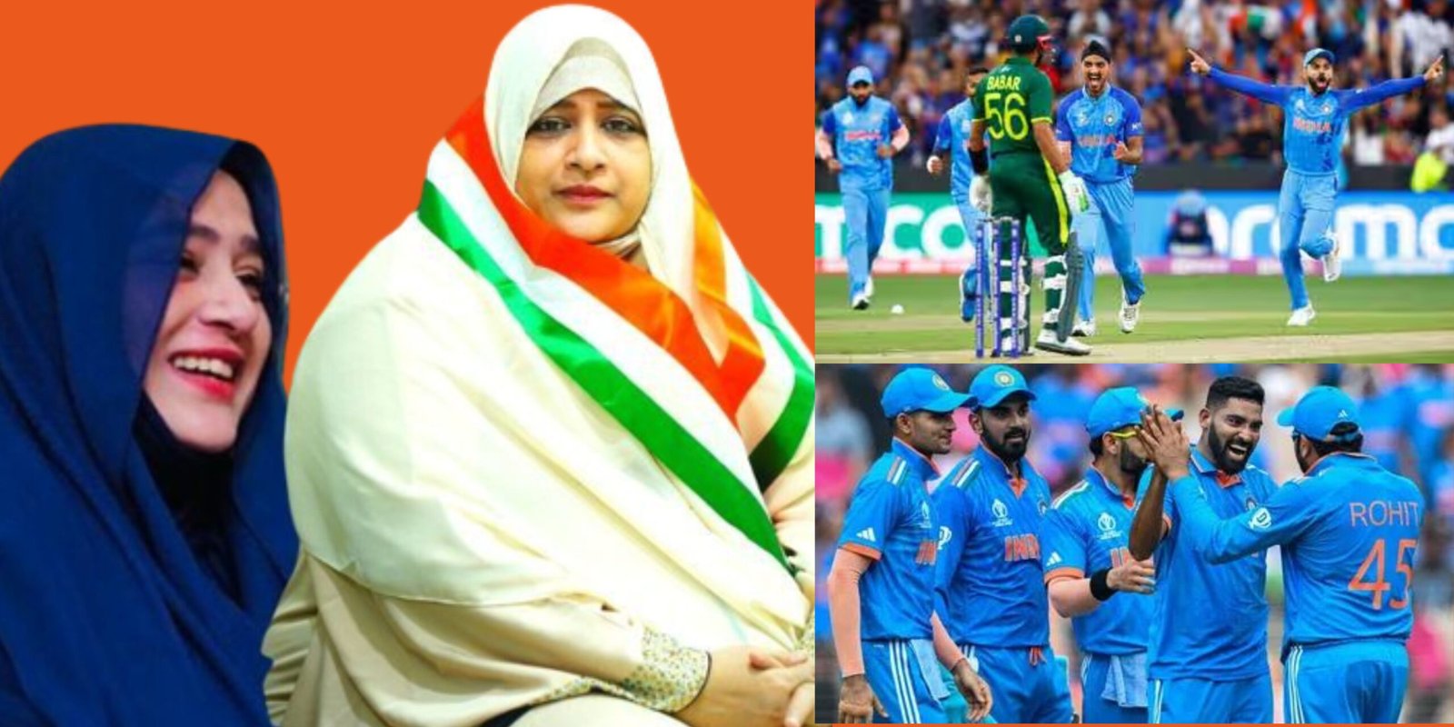 Dr. Nowhera Shaik Congratulates Indian Cricket Team on Their Remarkable Victory Over Pakistan…..